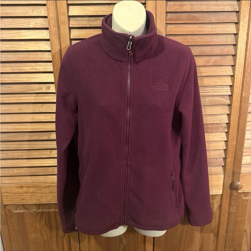 The North Face fleece zip up jacket